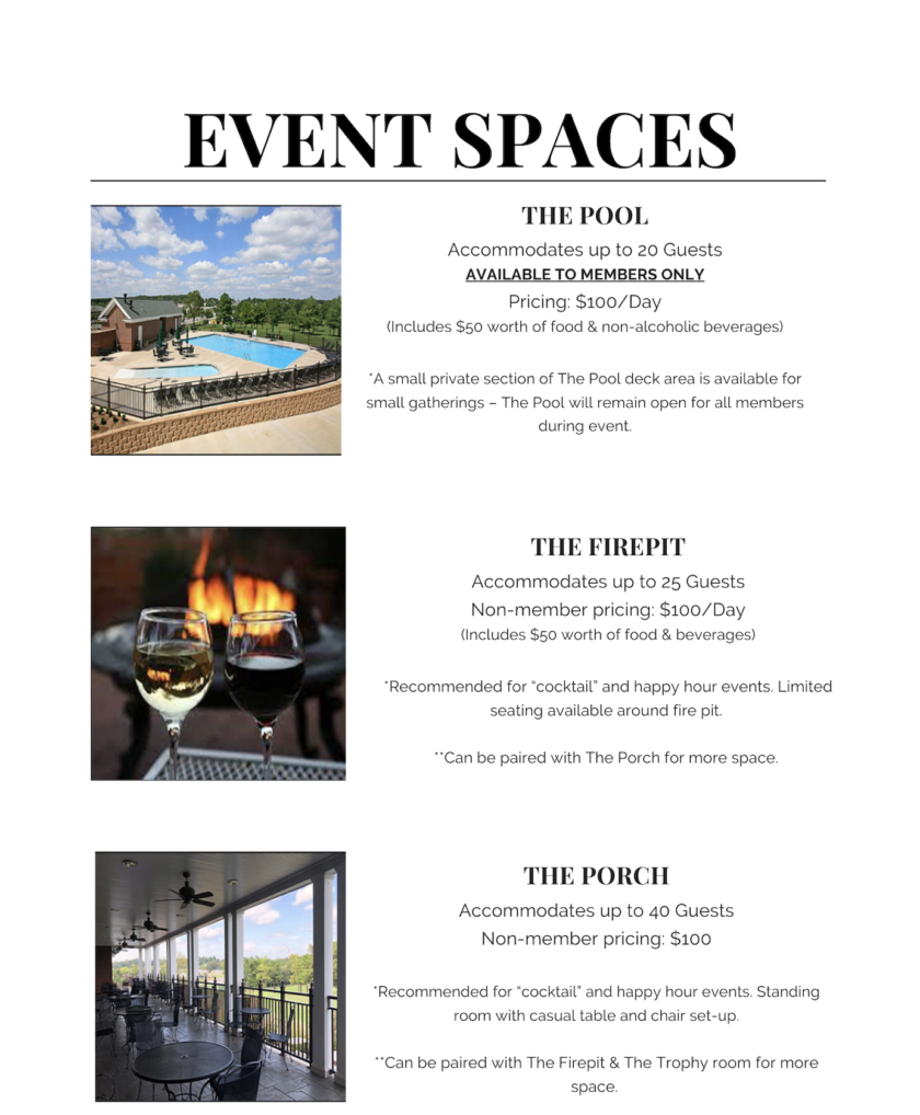 Events Springdale Country Club